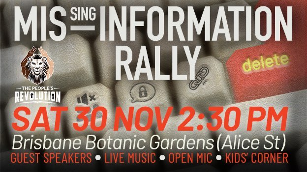 Missing Information rally - Saturday 30th November 2024